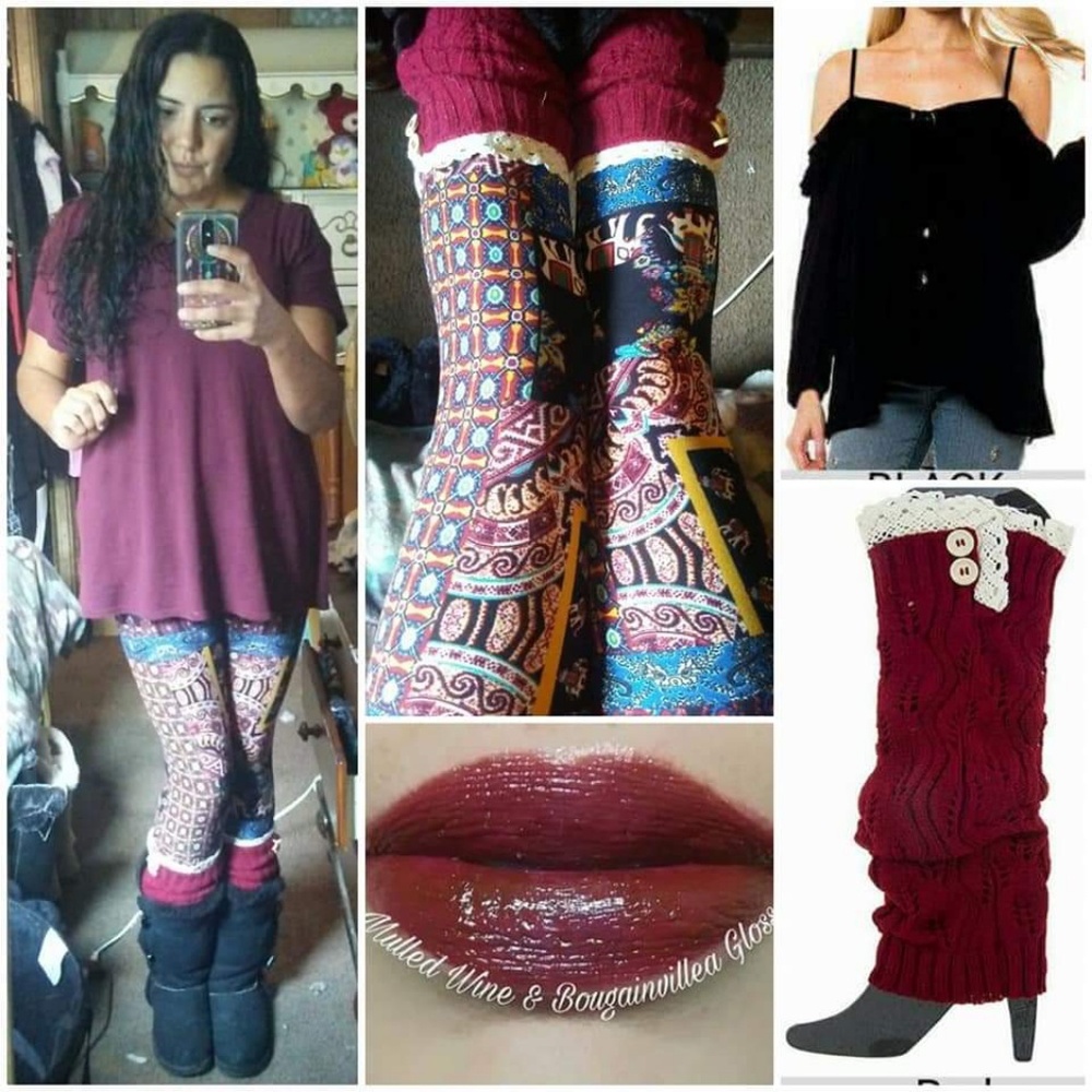 One Size Adult Patchwork Elephant Leggings